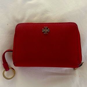 Women’s small Wallet Tory Burch RED